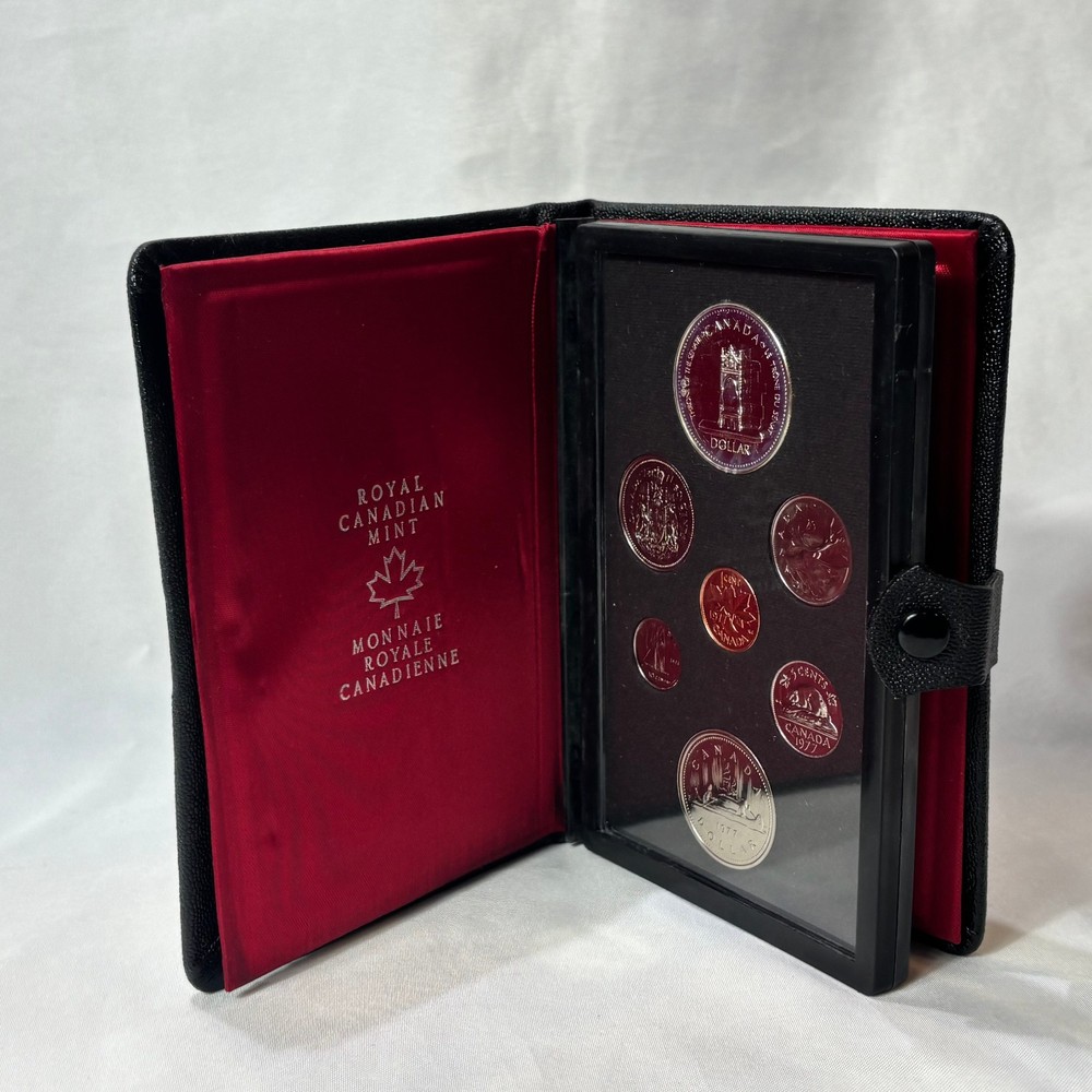 1977 Royal Canadian Mint Set Double Dollar