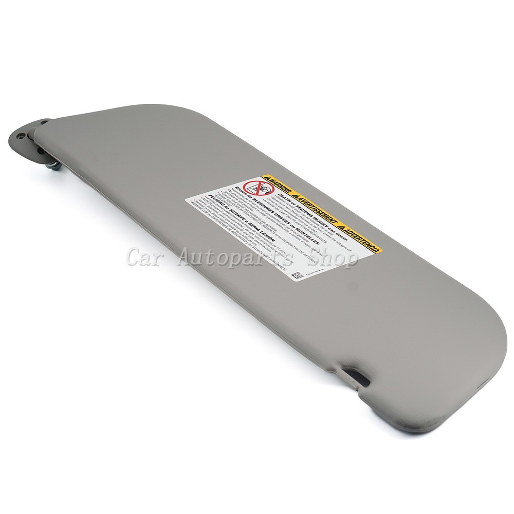 Fit For Ford E150 E250 E350 Van 2009-14 Left Driver Side Interior Sun Visor Gray