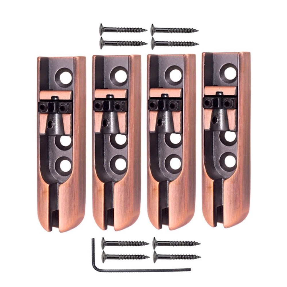 4pcs Single Bass Bridge 4 String Guitar