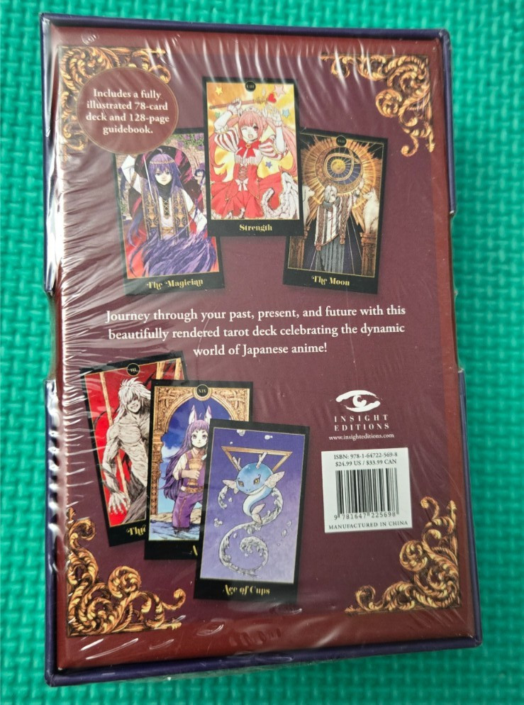 Anime Tarot Card Deck & Guidebook Insight Editions