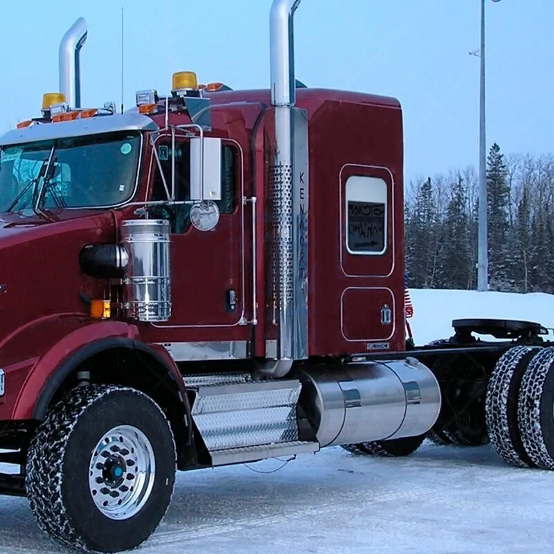 Kenworth Sleeper Window Trim Chopped Pair # 14706