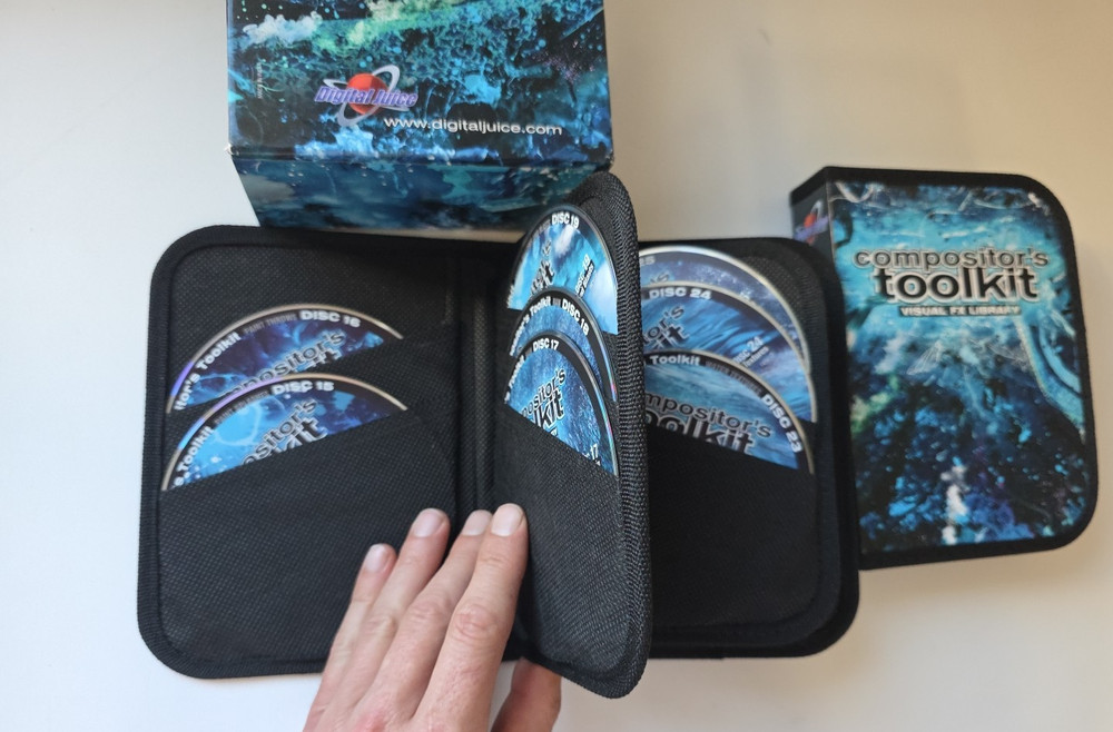 Digital Juice Compositor's Toolkit Visual FX Library 28 Discs Full 1-14 & 15-28