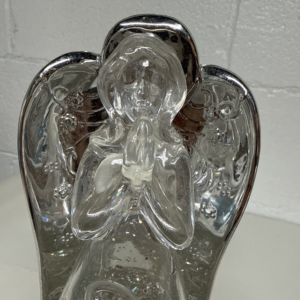 Angel Glitter Globe Lighted