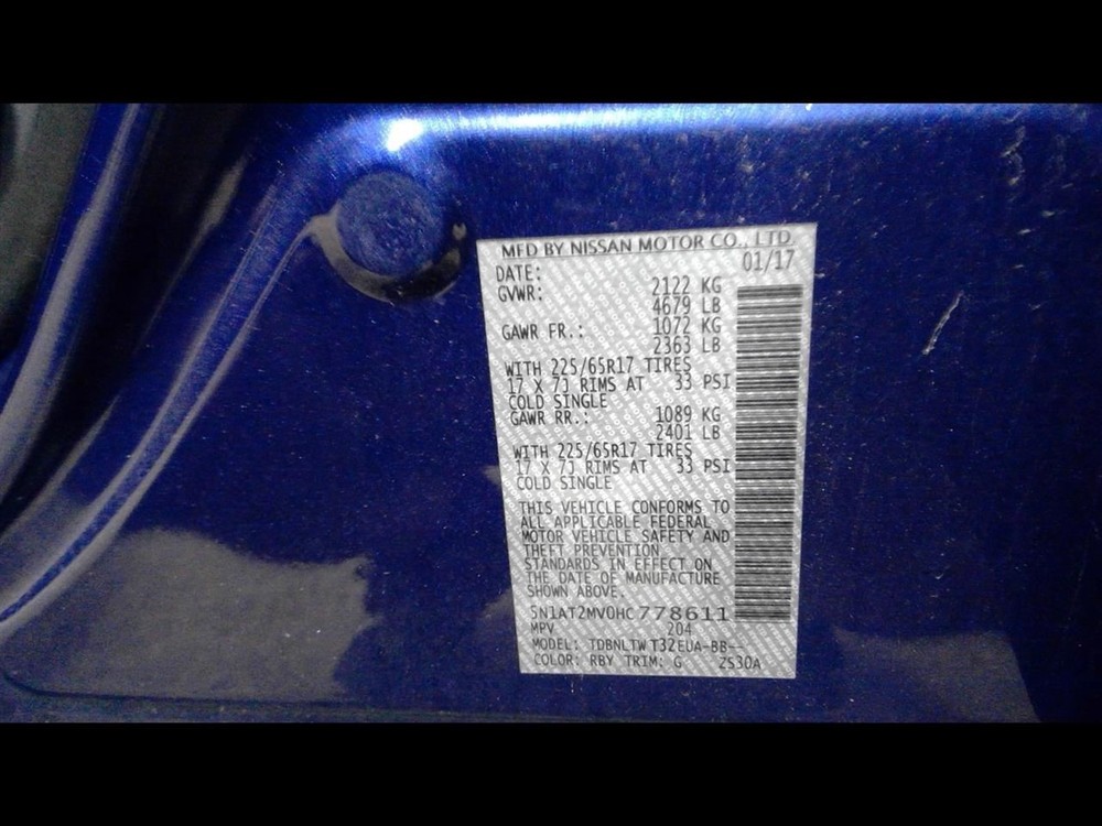 Body Control Module BCM Left Hand Dash Fits 17-18 Rogue 284B14BA6A