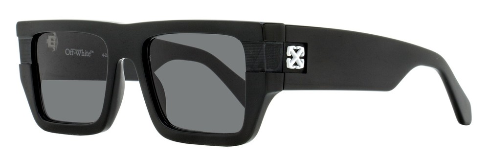Off-White Rectangular Chester Sunglasses OERI149 1007 Black 54mm