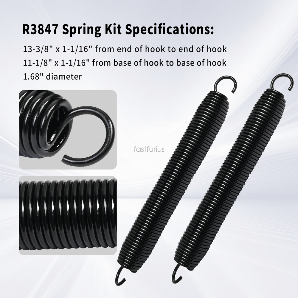 2 pack Replacement Spring Kit Fits R3847 Hydraulic Leveling Jacks