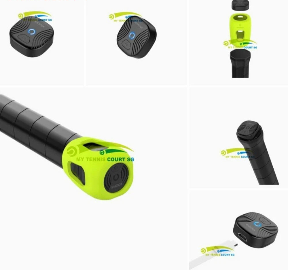 Coollang Koospur Tennis Swing Analyzer Racket Sensor Motion Detector Analyzer