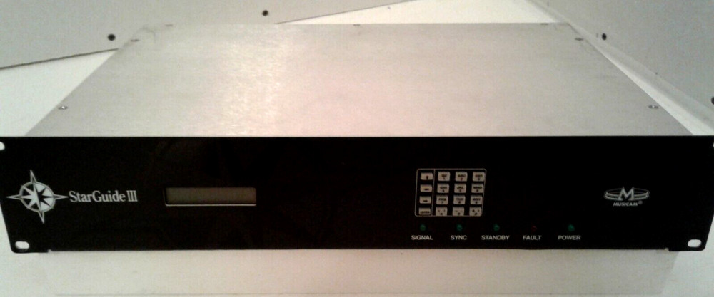 Musicam Digital Starguide III Multimedia Satellite Receiver