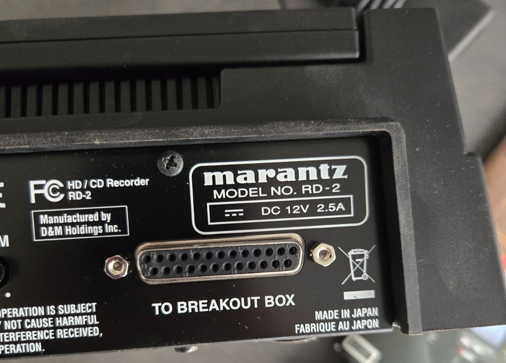 Marantz Professional Model: RD-2/E1B Reporter Deck 2