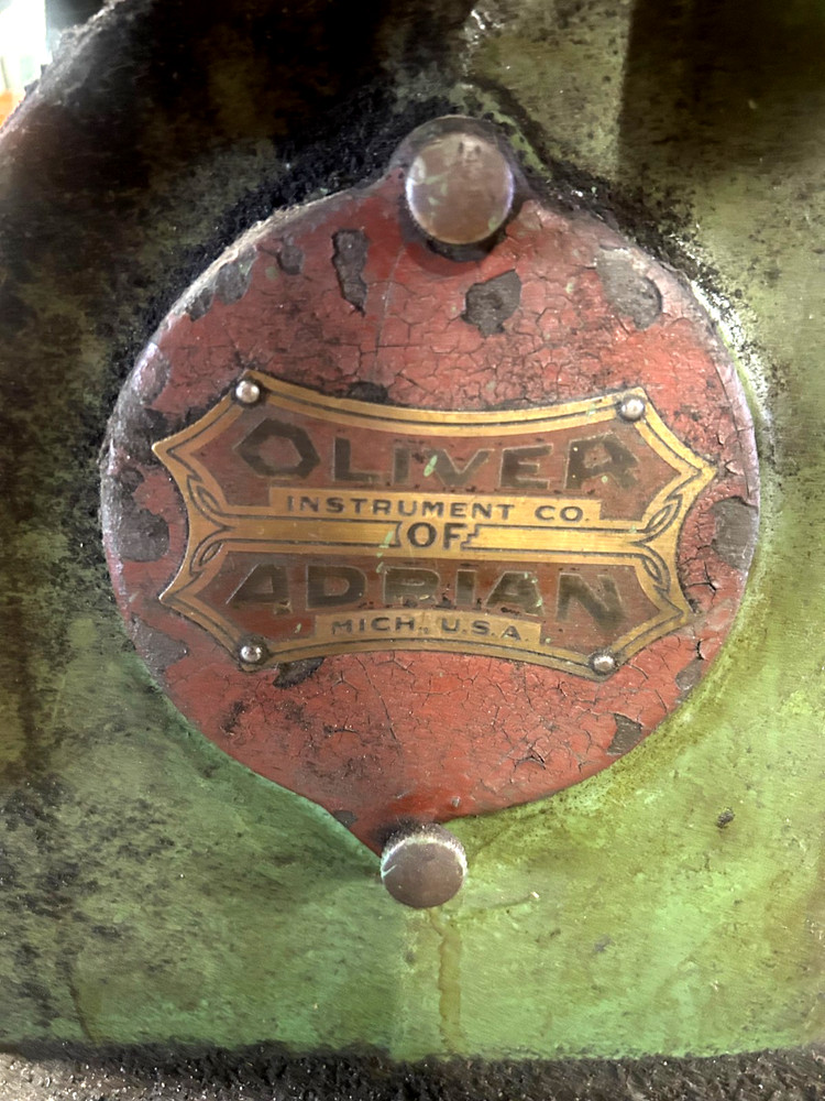 Oliver Instrument Co. Drill bit Sharpener