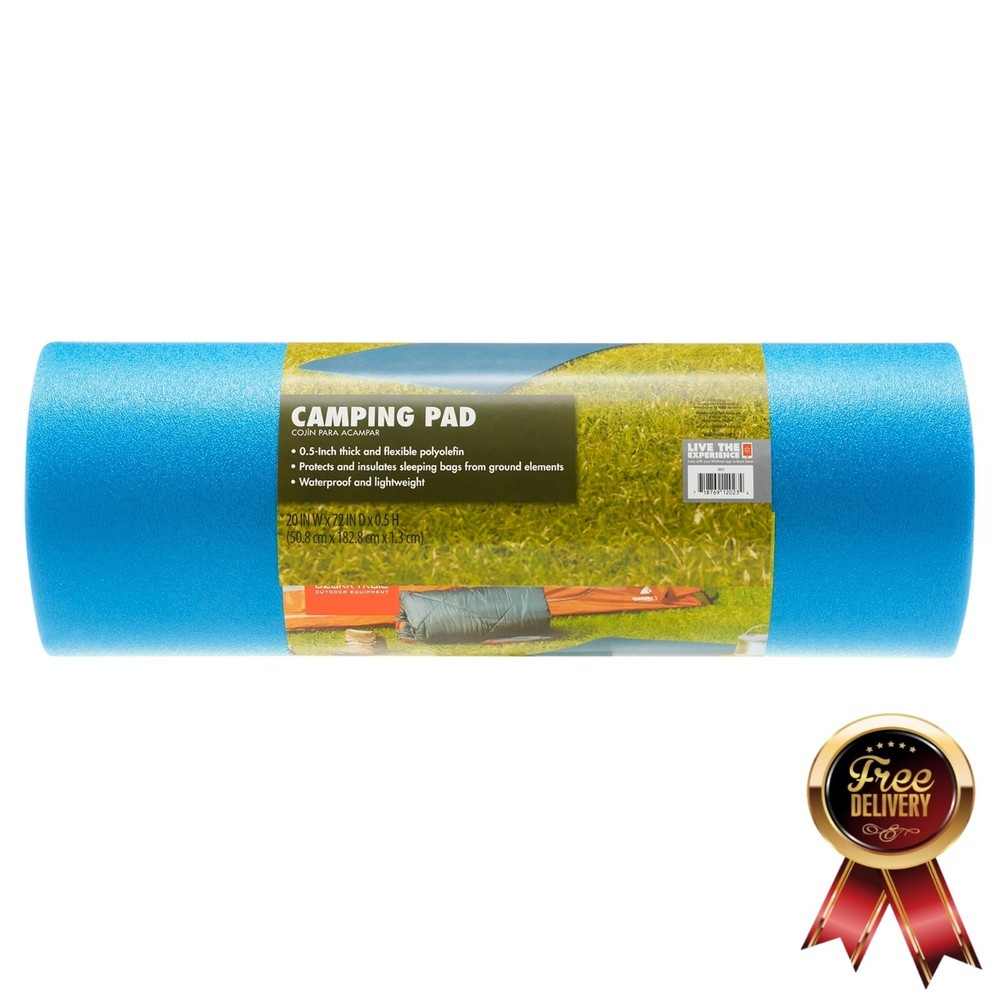 Closed Cell Foam Blue Camp Sleeping Pad