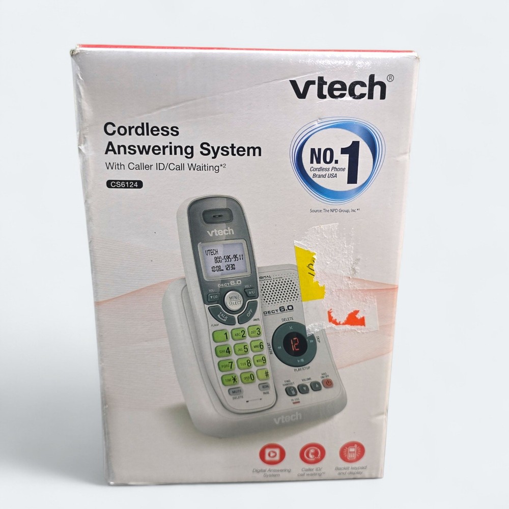 VTech CS6124 DECT 6.0 Cordless Phone a