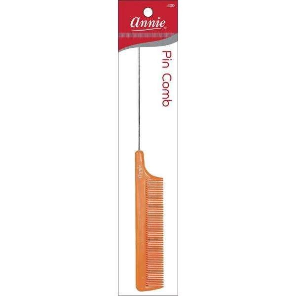 Annie #30 Pin Tail Comb Asst Color (3 pack)