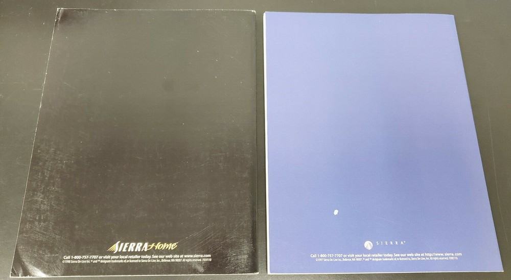 Sierra Complete Home User Manual Guide Books 1997