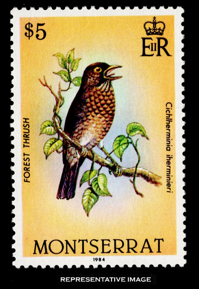 Montserrat Scott 536 Mint never hinged.