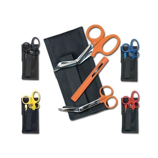 EMI-Emergency Medical Colormed Basic Scissors & Flashlight Holster Set