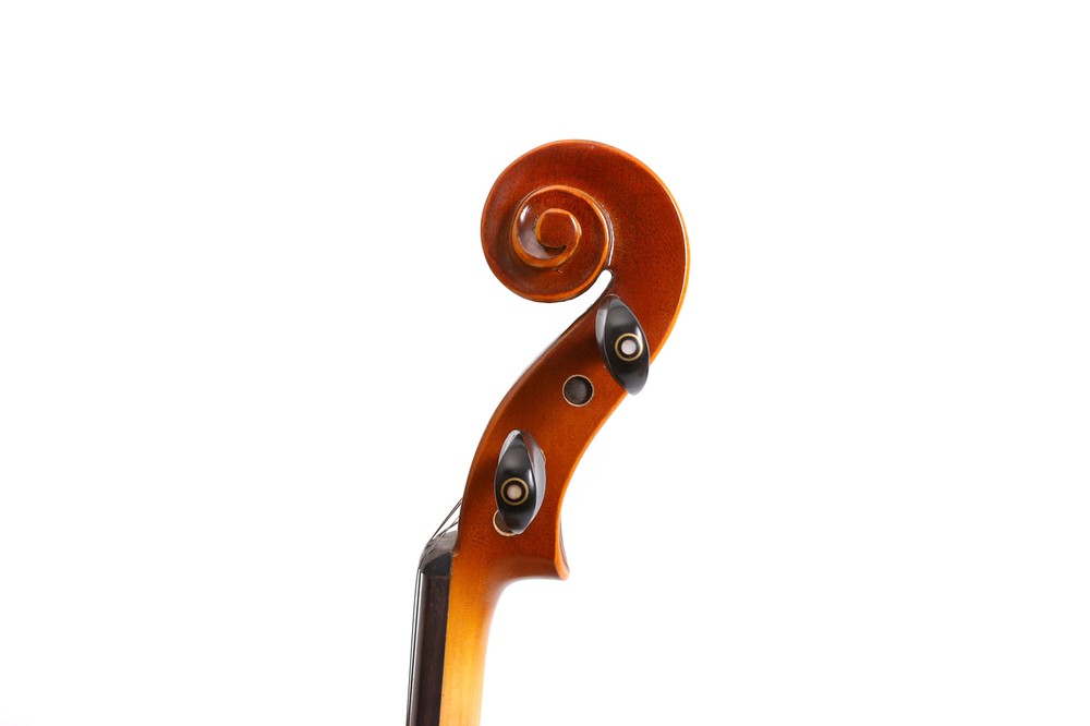 4 String Acoustic Violin Handmade 3/4 Violin for Student Beginners with Case Bow