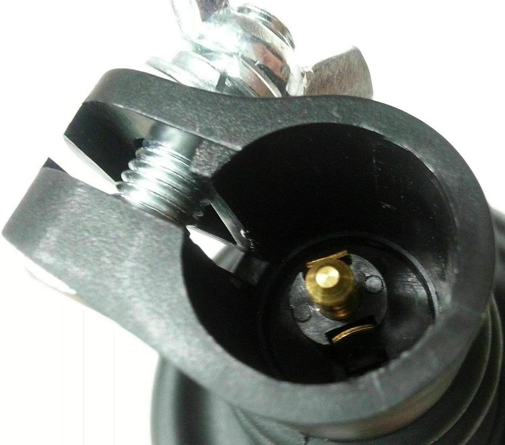 2X Led Rotating Amber Beacon Flexible Din Pole Thread Mount Warning Lights #C