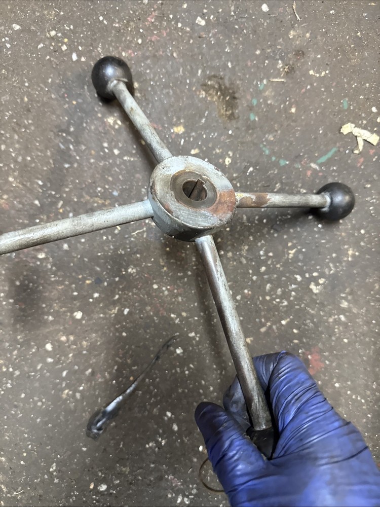 Walker Turner 900 / 1200 Series Drill Press Down Handle / Knobs / Rods 5/8 Bore