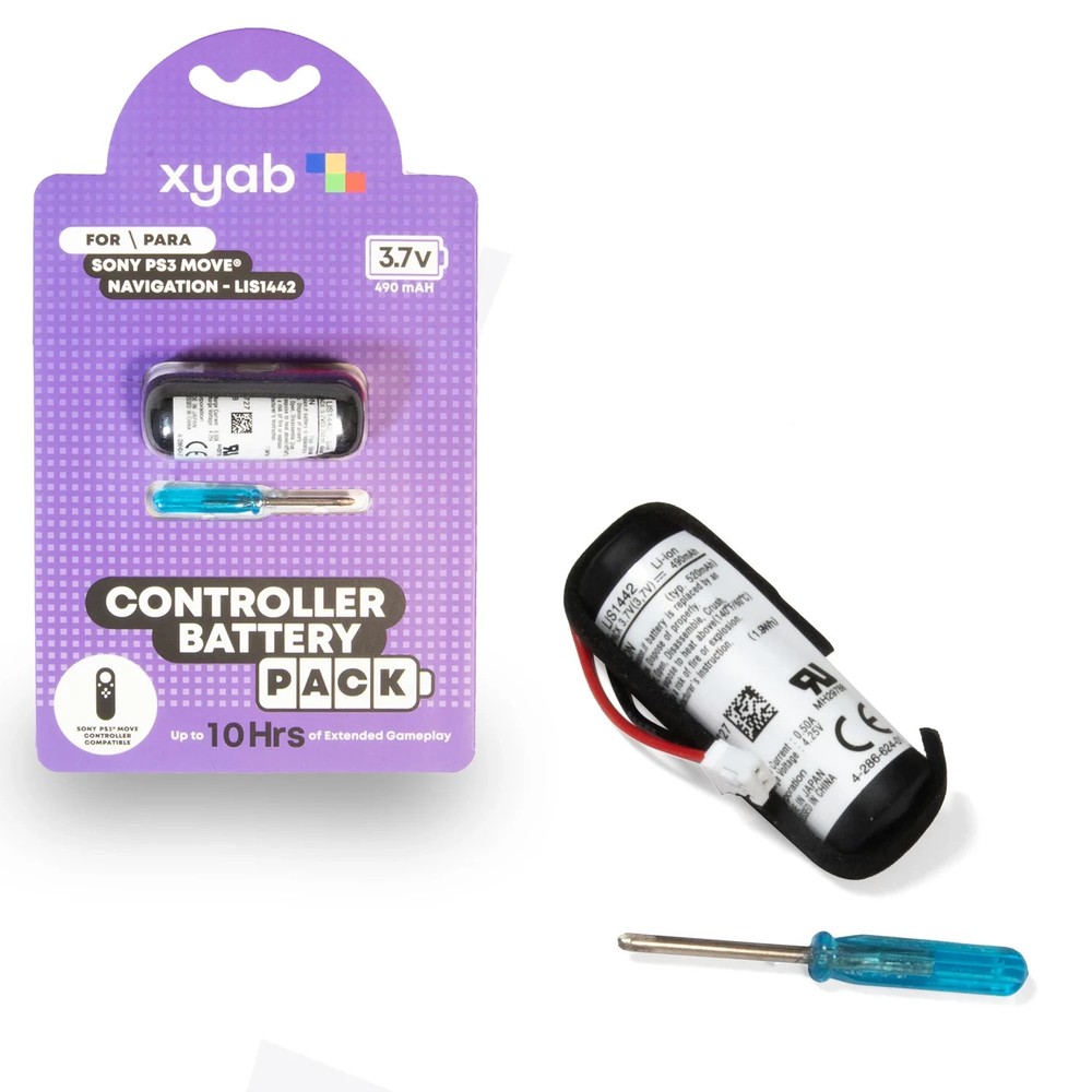 PlayStation 3 Move Controller Battery Replacement with Screwdriver - New!