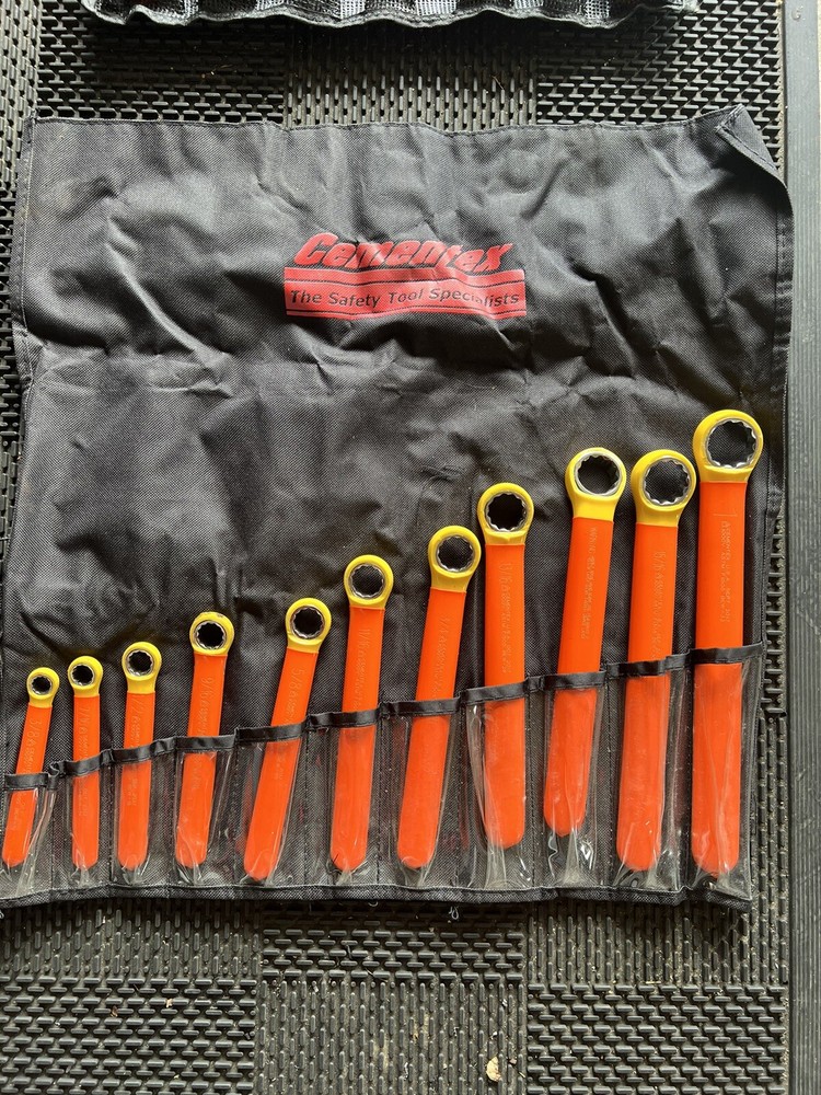 Cementex insulated 11 pc. box wrench set