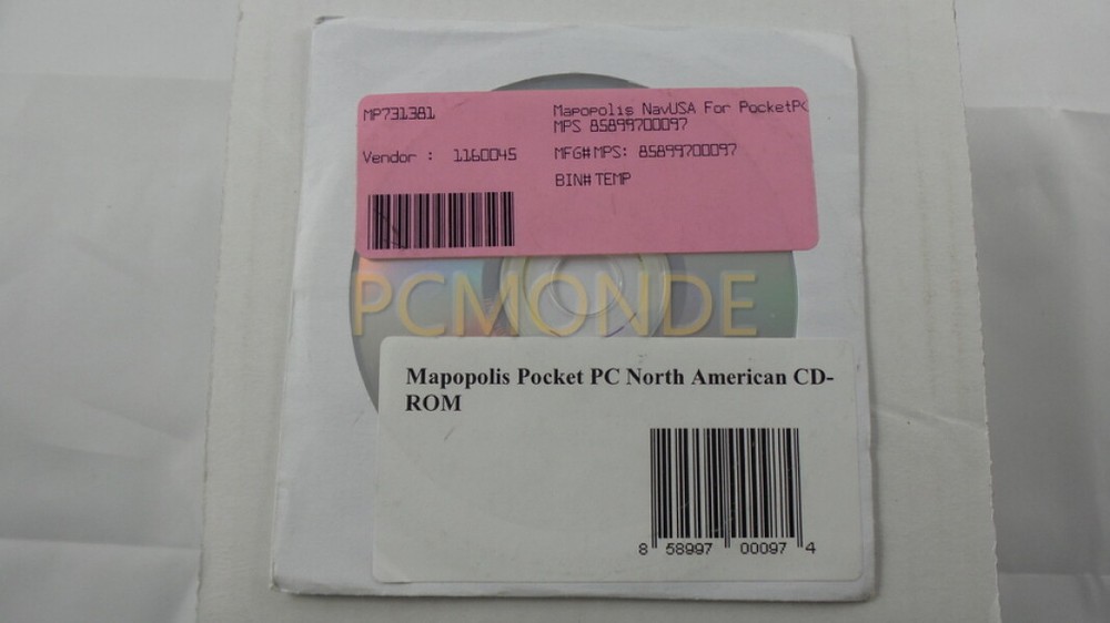 Mapopolis MapPack for Pocket PC (MP731831)