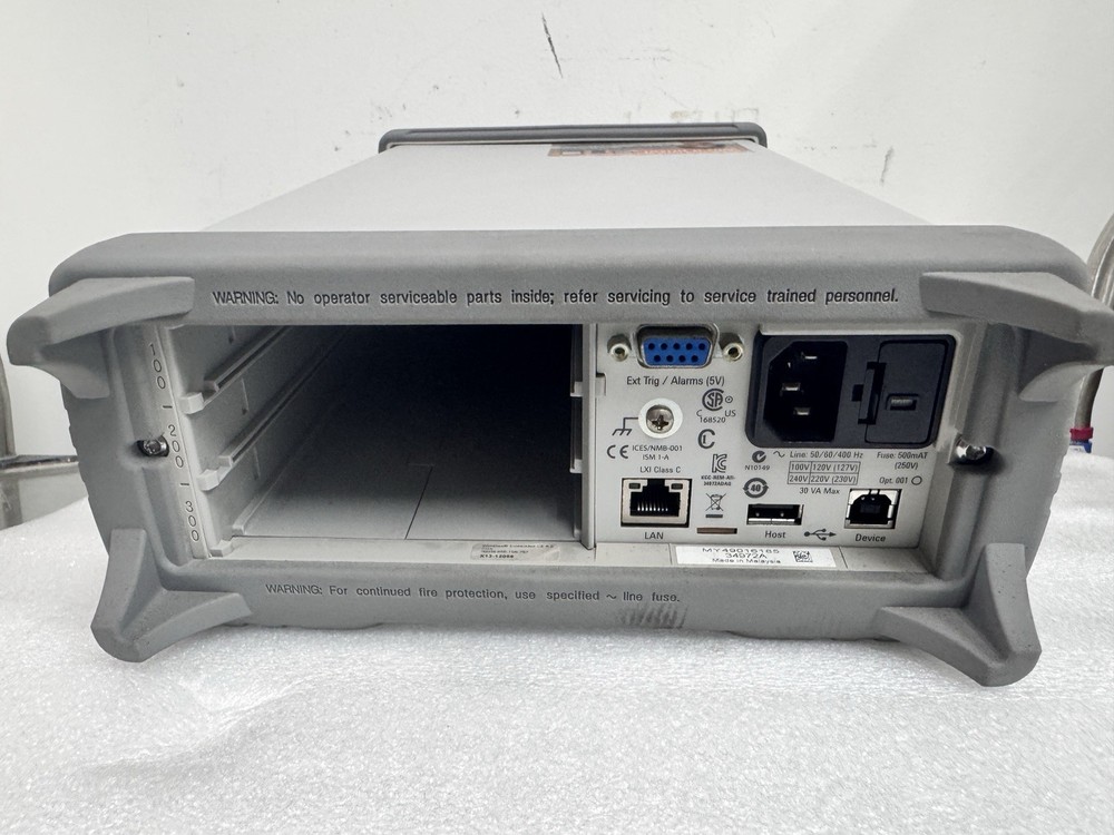 Agilent 34972A Data Acquisition Logger Switch Unit