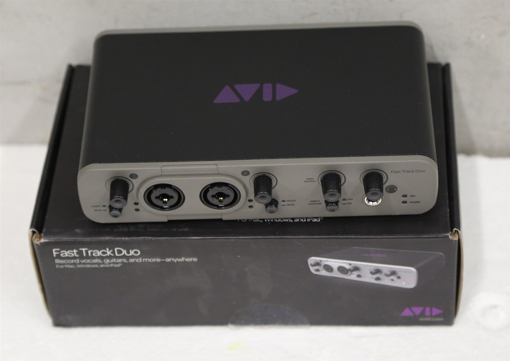 AVID Fast Track Solo to USB Audio Interface (S21)