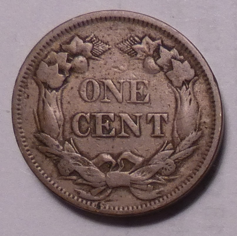 1858 Flying Eagle - Small Letters - Cent 1C