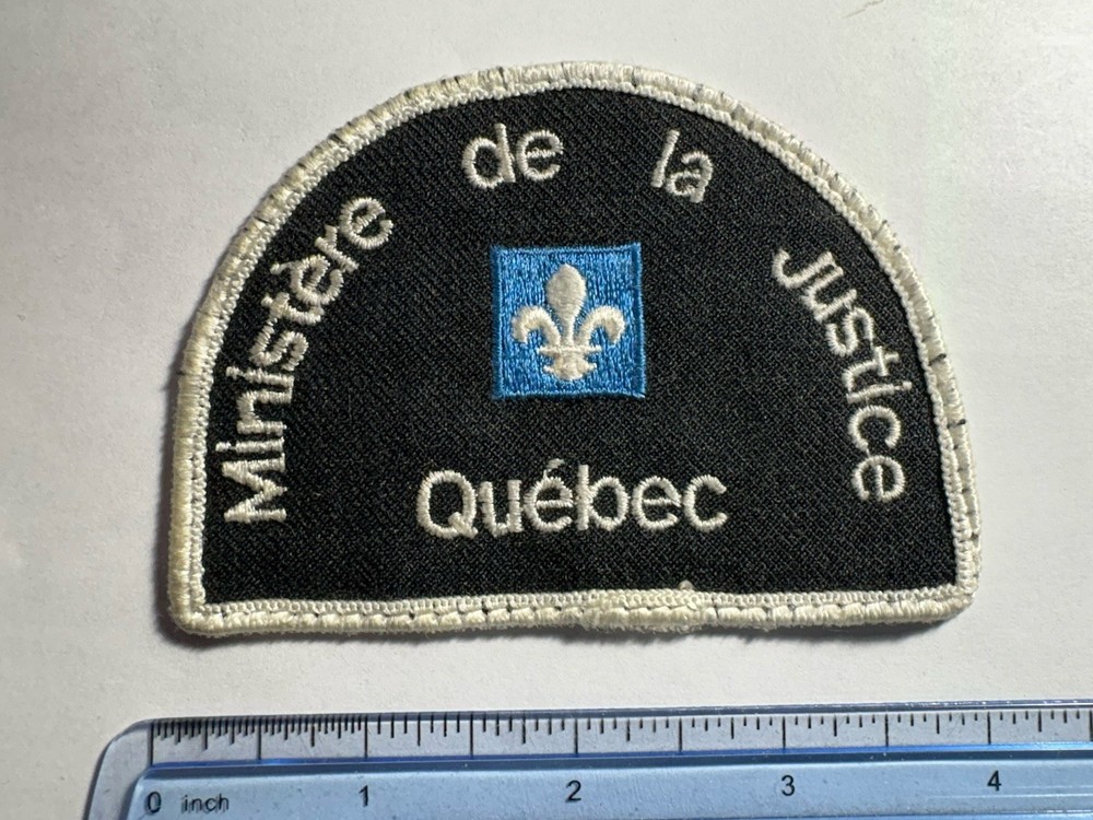 Ministers de la Justice Patch ~ Quebec