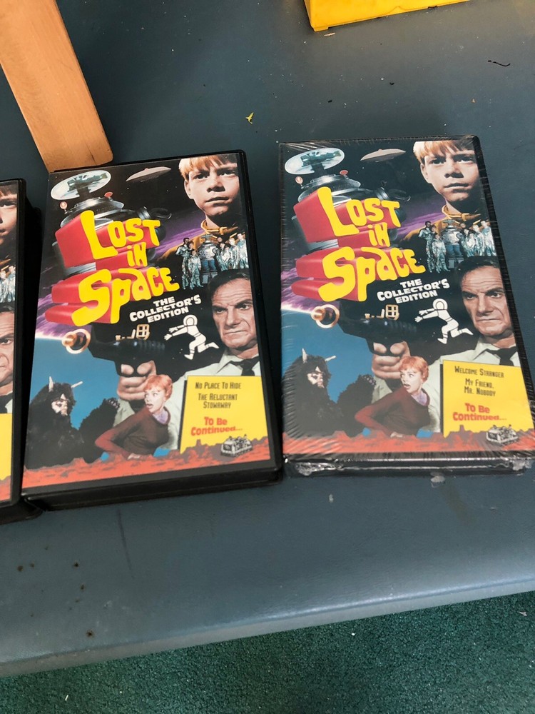 Lost In Space VHS 4 Tapes