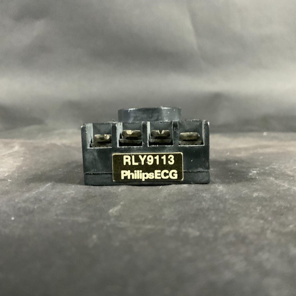 PHILIPS ECG RLY9113 RELAY SOCKET ($5 OBO)