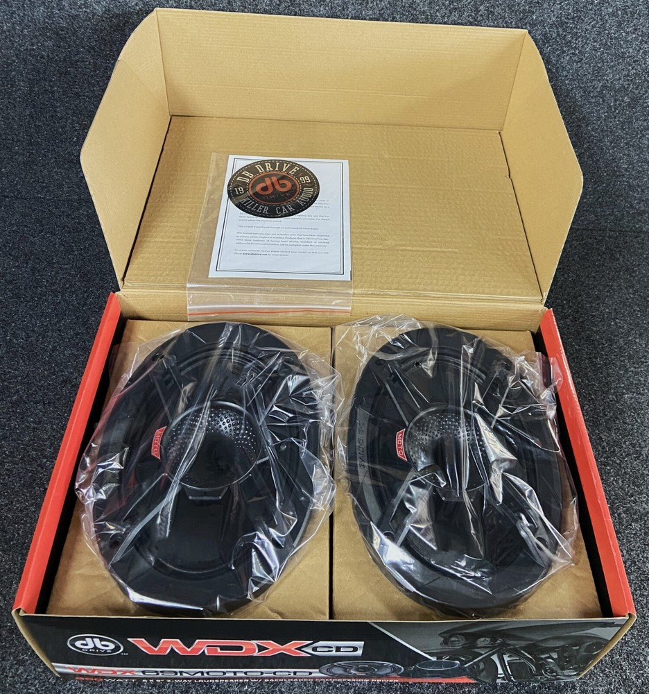 DB DRIVE WDX69MOTO-CD W/BACKLOADED COMPRESSION DRIVER 650 DYNAMIC/325 NOMINAL