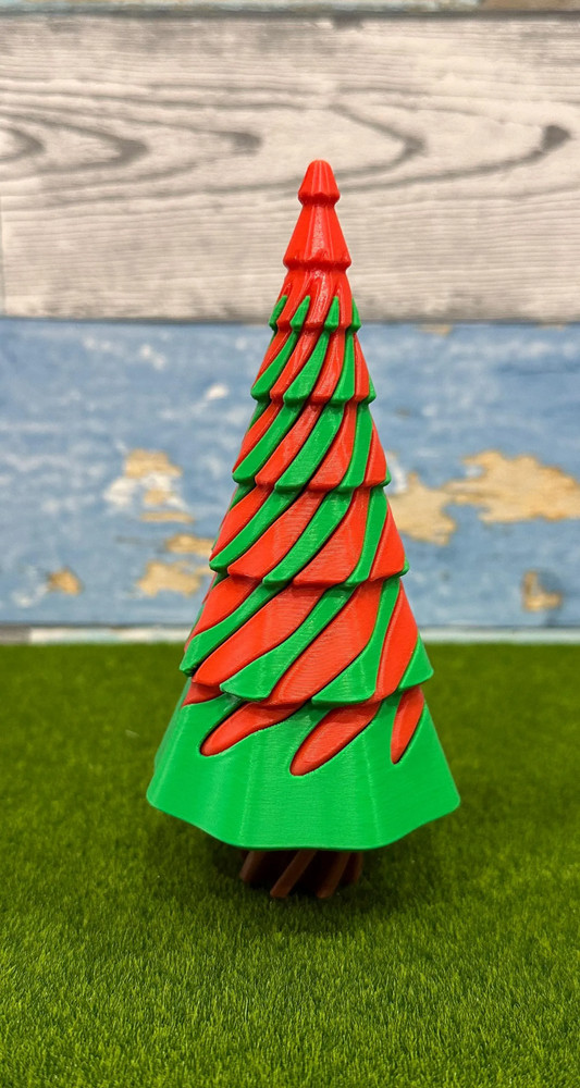 3D Printed Christmas Tree Fidget Toy