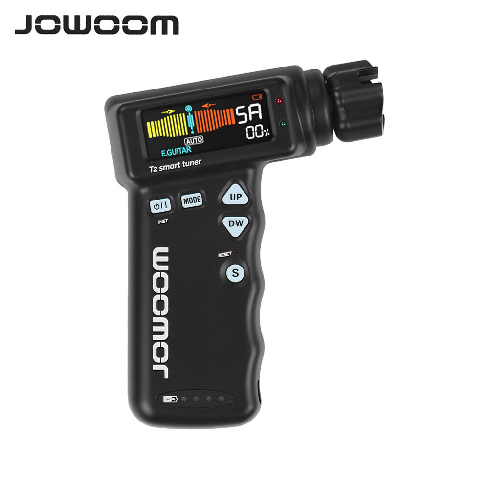 JOWOOM T2 Automatic Smart Tuner Peg String Winder 3 Tuning Modes Rechargeable