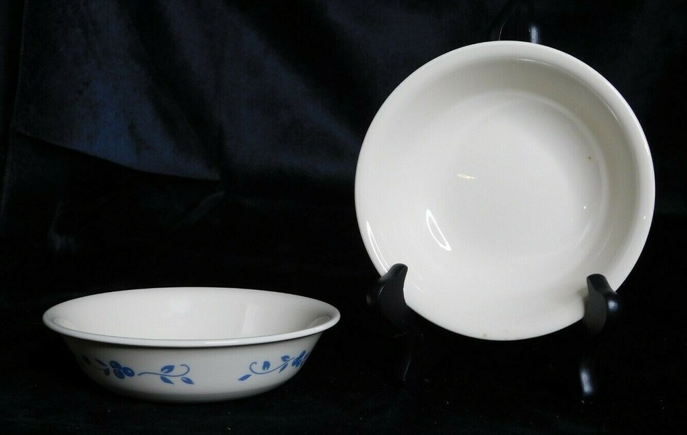Corning Blueberry Bouquet Cereal Bowls