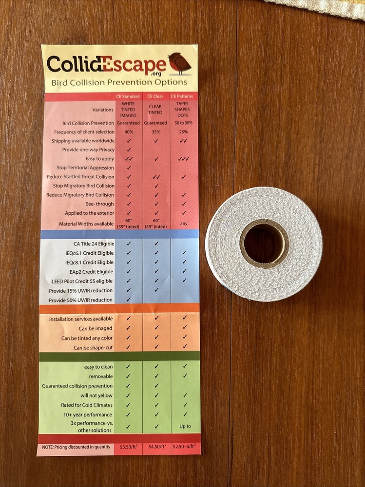 bird deterrent tape