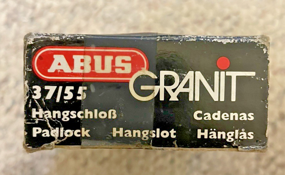 ABUS 37/55 Superior Security Padlock 11 mm Diameter Shackles With 2 Keys