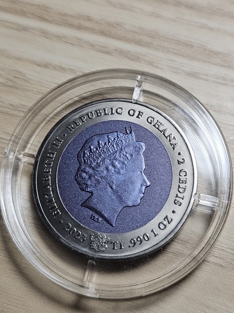 1oz Titanium James Webb Space Telescope Coin