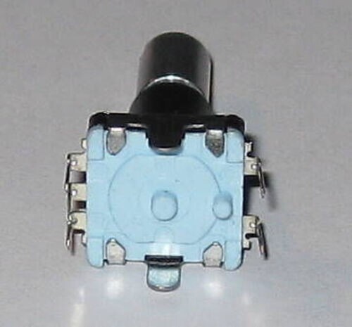 Rotary Encoder w/ Momentary ON Switch - Low Profile PCB Mount - 30 Detents