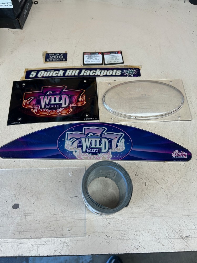 Bally Gaming ALPHA 1  777 WILD QUICK HITS SOFTWARE AND GAME KIT