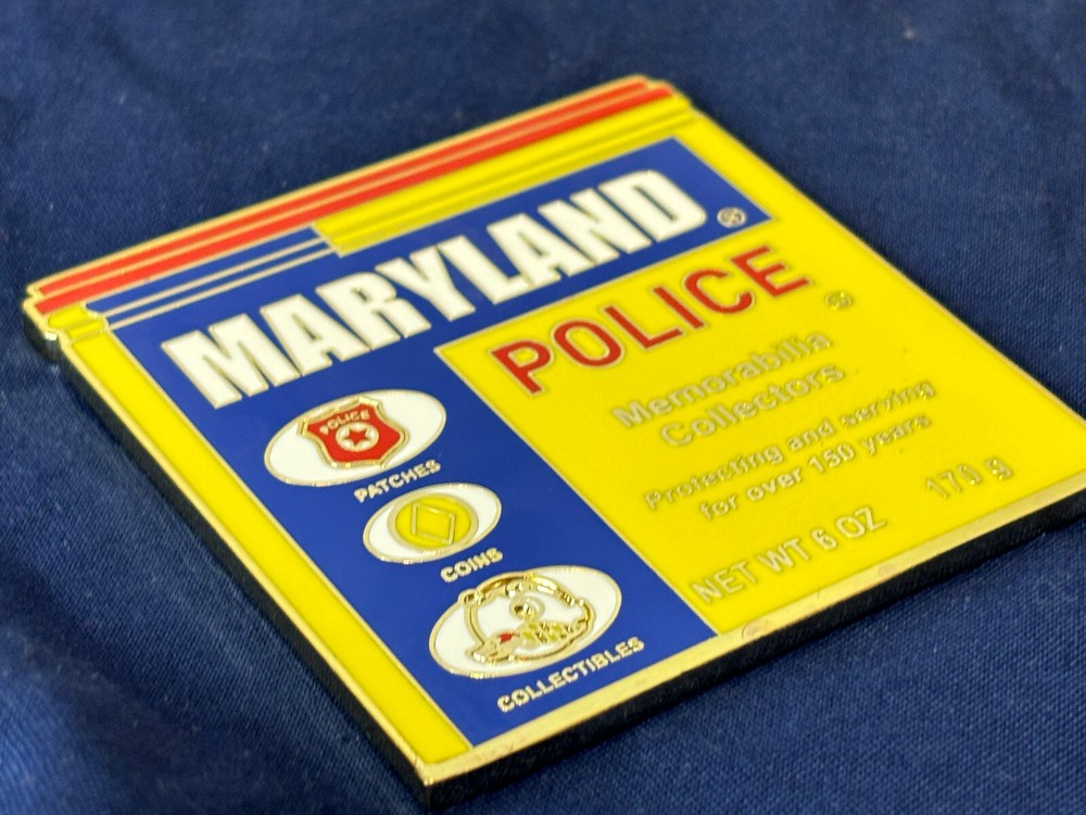 Maryland Police Challenge Coin