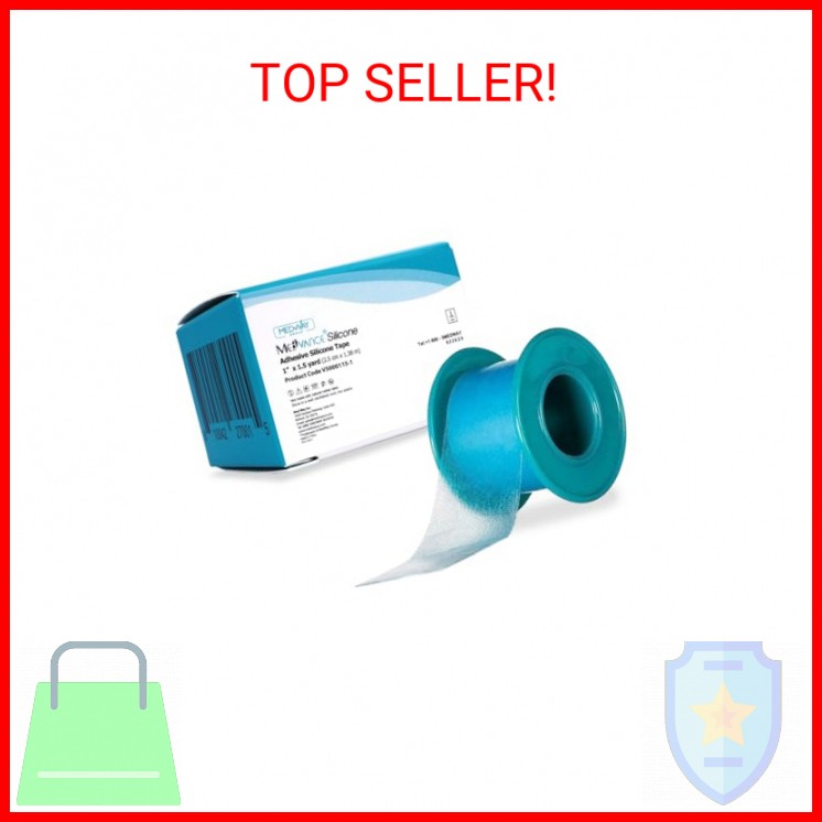 Medvance Soft Silicone Tape with Perforation for Easy Cut Size - 1" Width (1 Pac