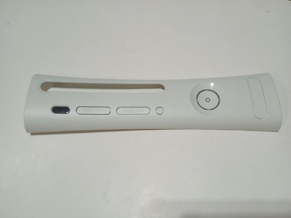 Xbox 360 Fat White Replacement Front Cover Faceplate OEM genuine Authentic