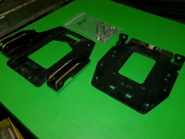 2018 Polaris General 1000 Front Differential SUPPORT Skid Plates