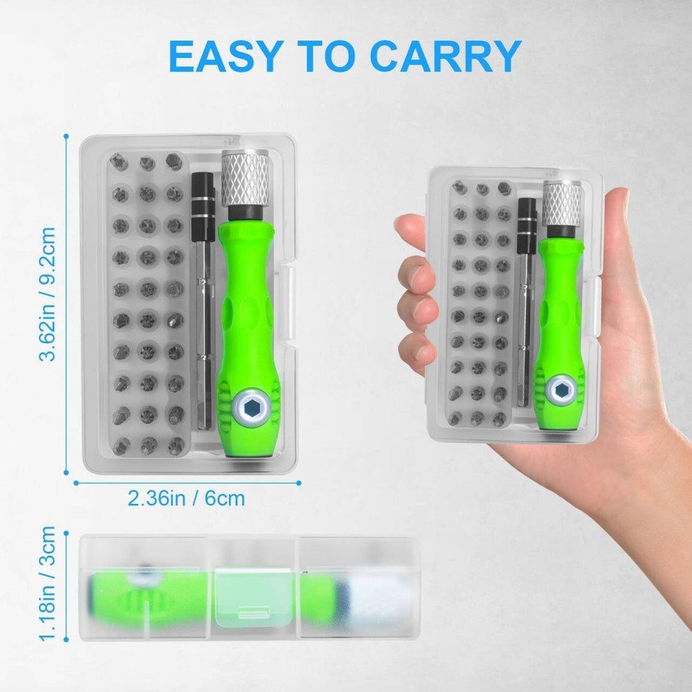 32 in 1 Small Precision Screwdriver Set, Tiny Magnetic Screwdriver Sets