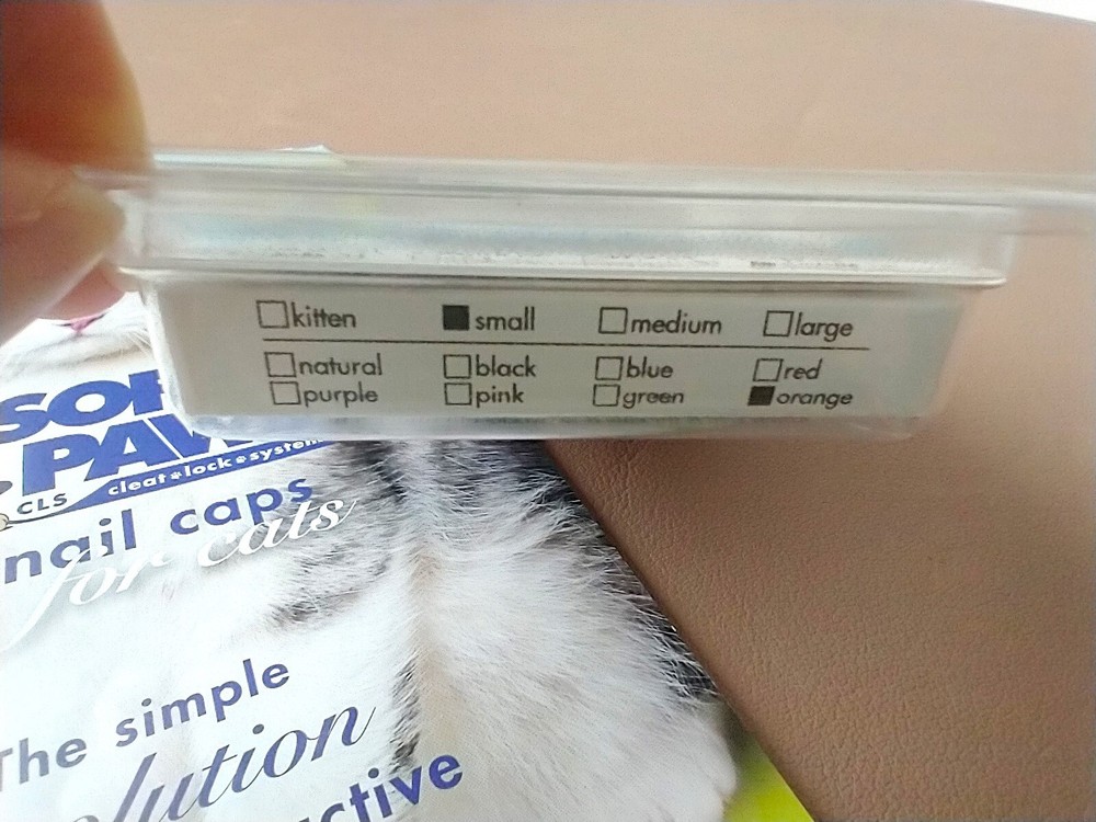 Soft Paws Nail Caps for Cats