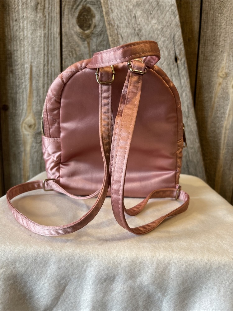 The Childrens Place Pink Patch Mini Quilted Backpack