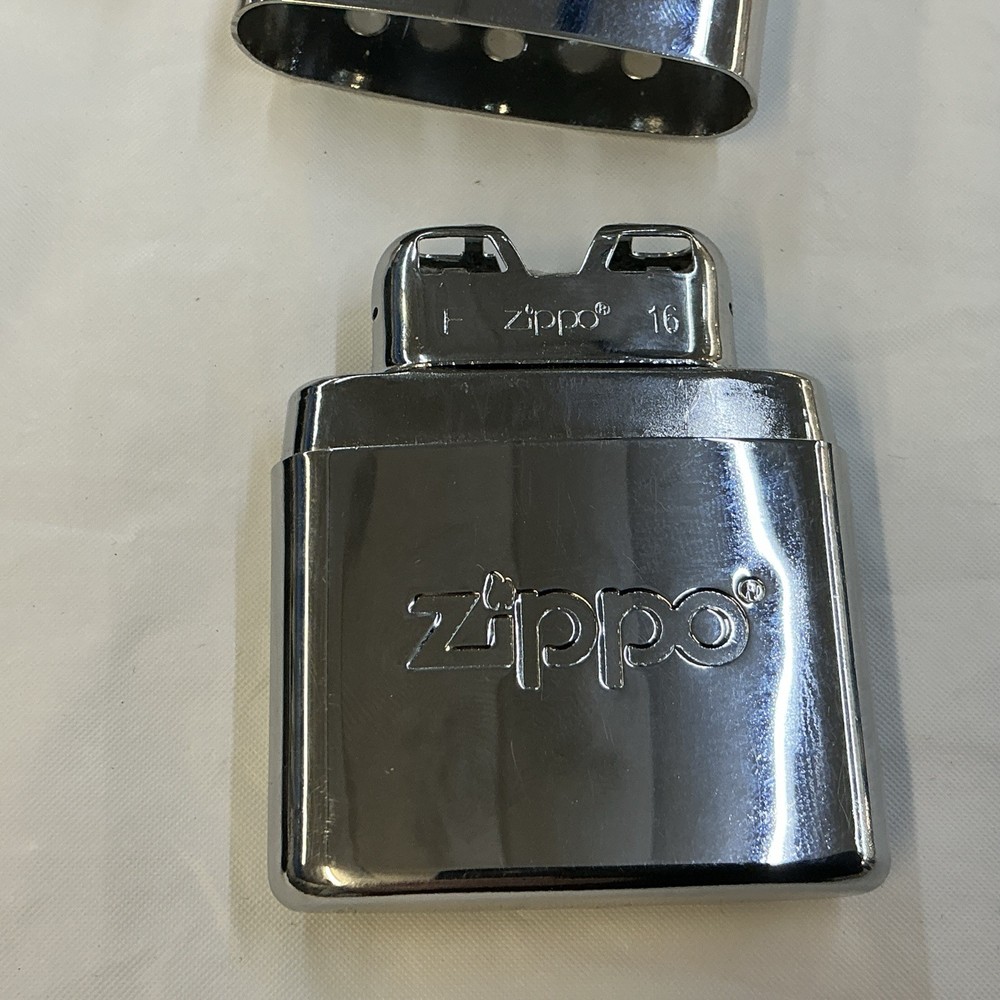 Zippo Chrome Refillable Hand Warmer With Drawstring Storage Bag
