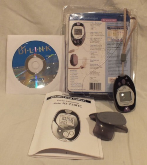 Omron Pocket Pedometer HJ-720 ITC PC Version